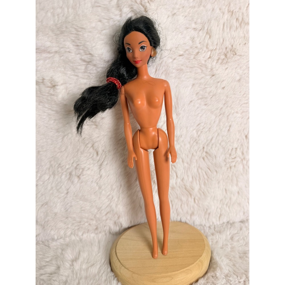 Vintage Disney Jasmine‎ Doll Mattel Princess Naked 11.5 inch